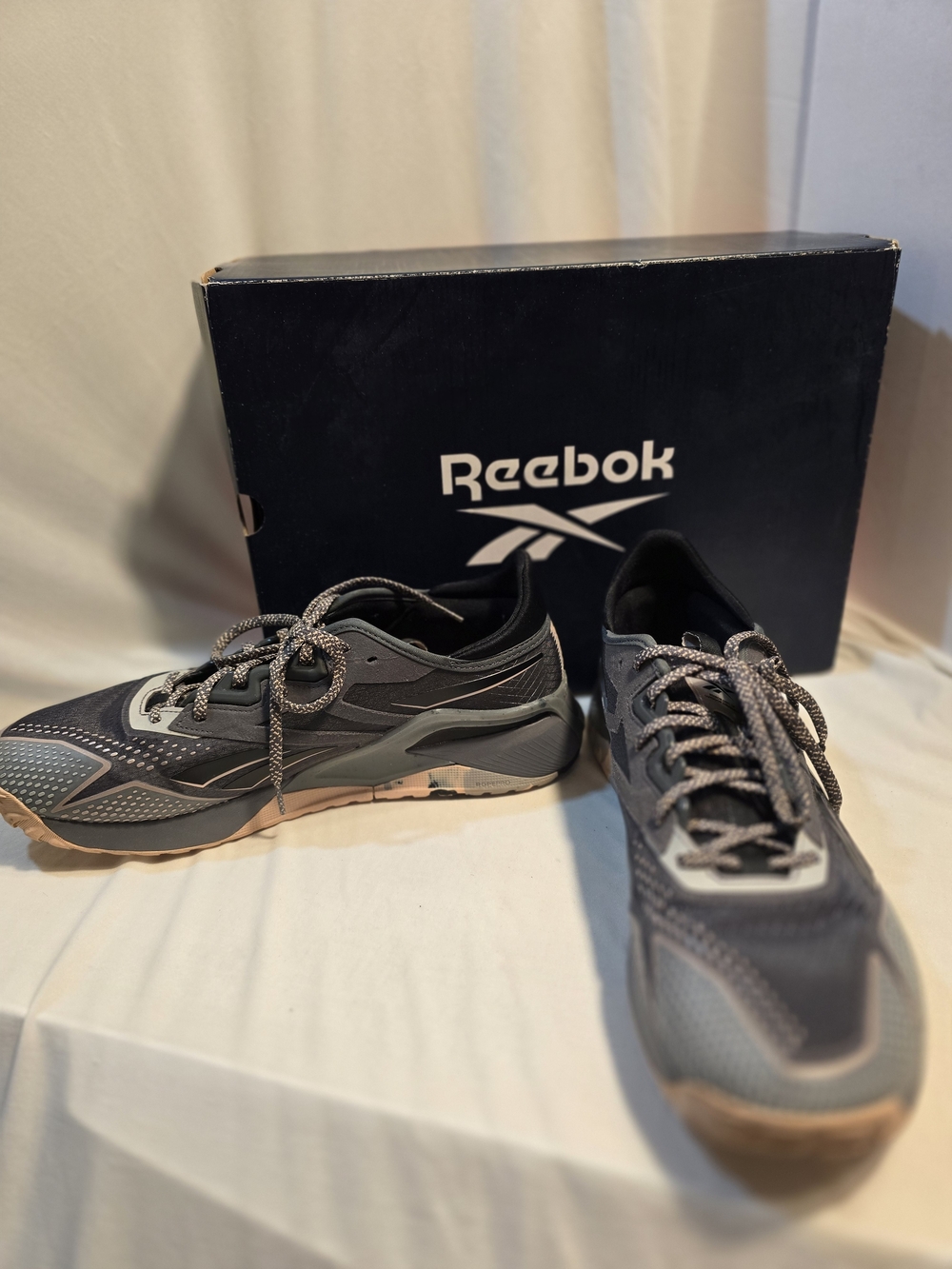 Reebok Men’s Gray Athletic Sneakers - Lightweight Comfort